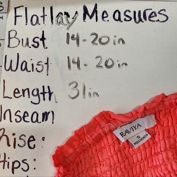 Coral crochet Strapless Sundress - Picture 2 of 12